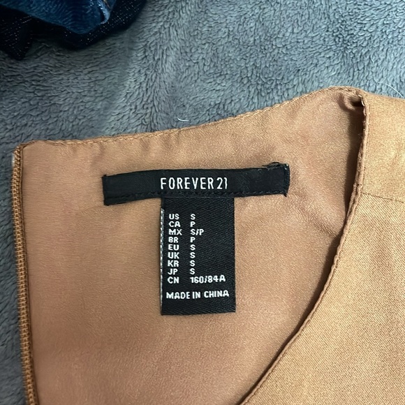 Faux Suede top - Picture 4 of 5